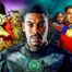 Creature Commandos poster, John Stewart Green Lantern, Peacemaker.