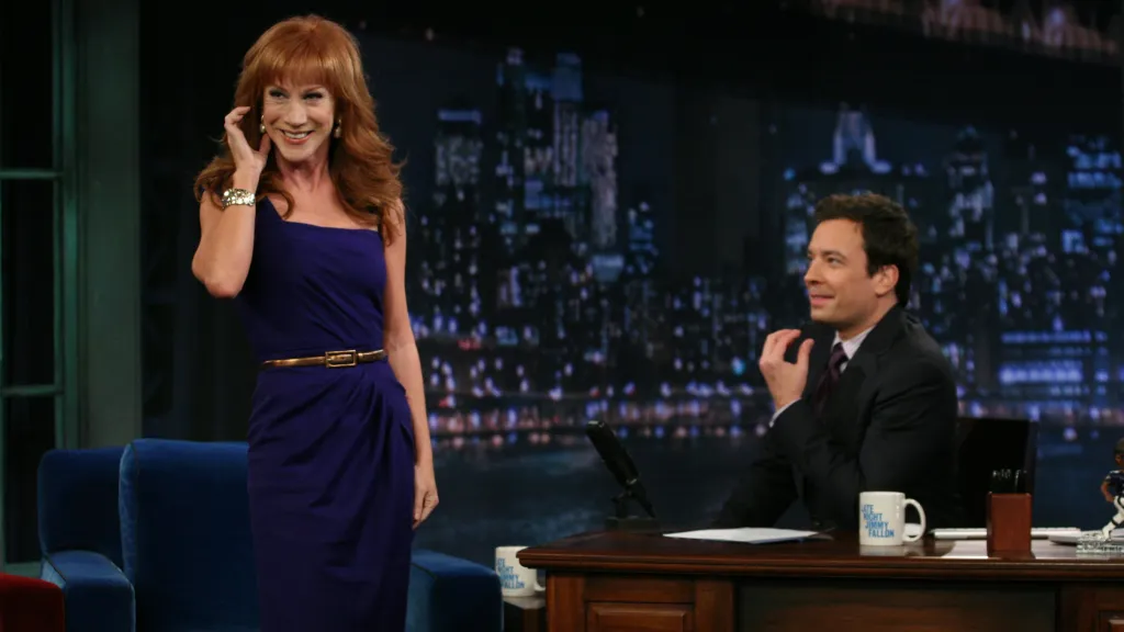 Kathy Griffin Thinks She's "Banned" From 'Jimmy Fallon'