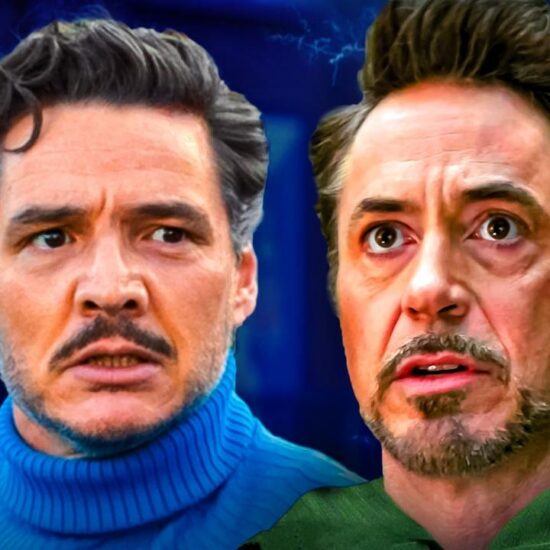Reed Richards and Robert Downey Jr.'s Doctor Doom concept in the MCU