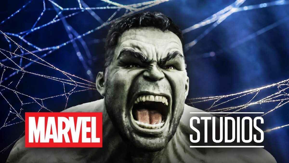 Gray Hulk, Marvel Studios logo.