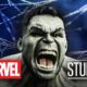Gray Hulk, Marvel Studios logo.