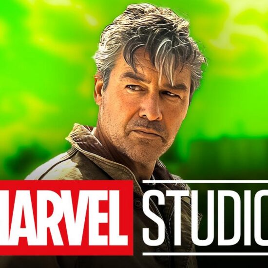 Kyle Chandler as Hal Jordan in Lanterns, Marvel Studios logo