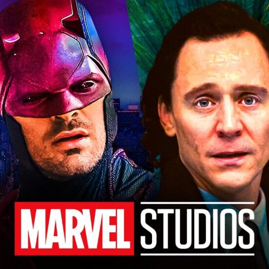 Marvel Studios logo, Daredevil and Loki