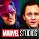 Marvel Studios logo, Daredevil and Loki
