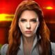 Scarlett Johansson as Black Widow.