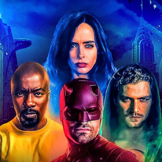 Marvel Studios Netflix main heroes