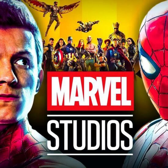 Spider-Man, MCU Heroes in background