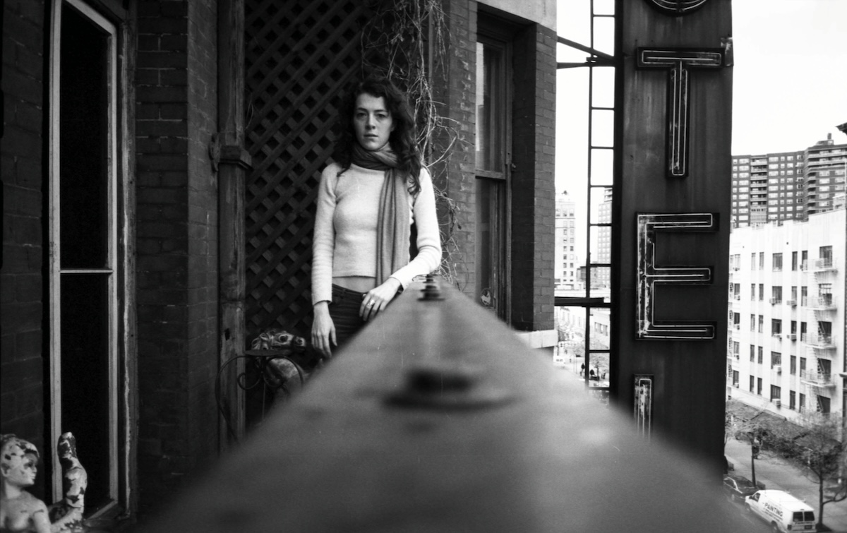 Self-portrait at the Chelsea Hotel in New York City in 2001. (Credit: Melissa Auf der Maur)