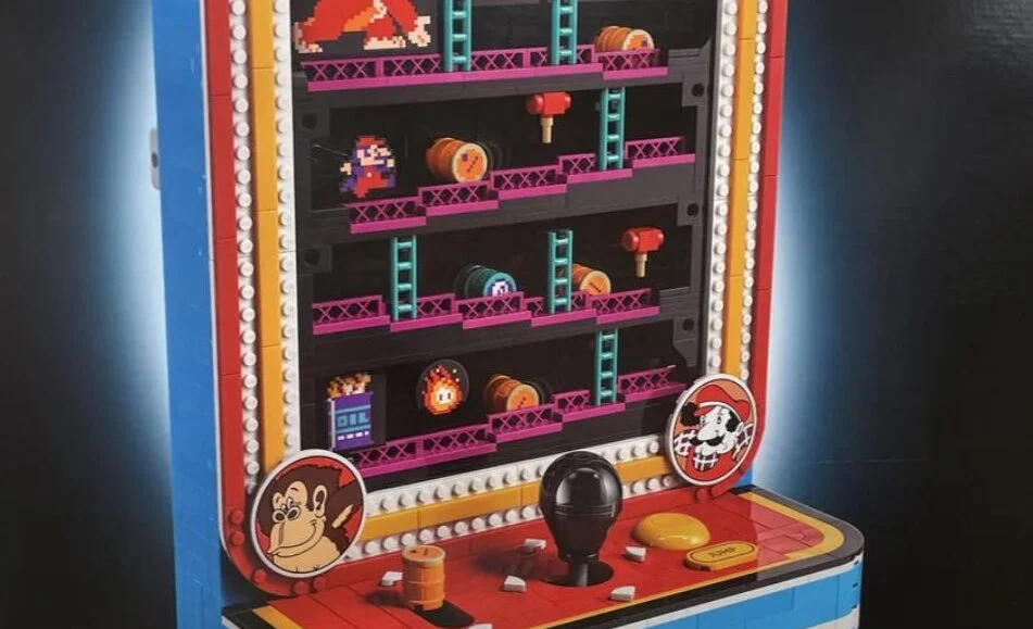 Nintendo’s next major Lego set is a $200 Donkey Kong arcade machine
