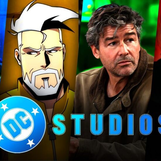 Blue Beetle, Rick Flag Sr., Hal Jordan, Penguin, DC Studios logo.