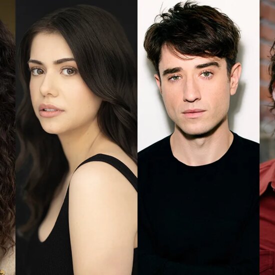 Panta Molesh, Amanda Wear, Adam Fox and Nathanael Vass