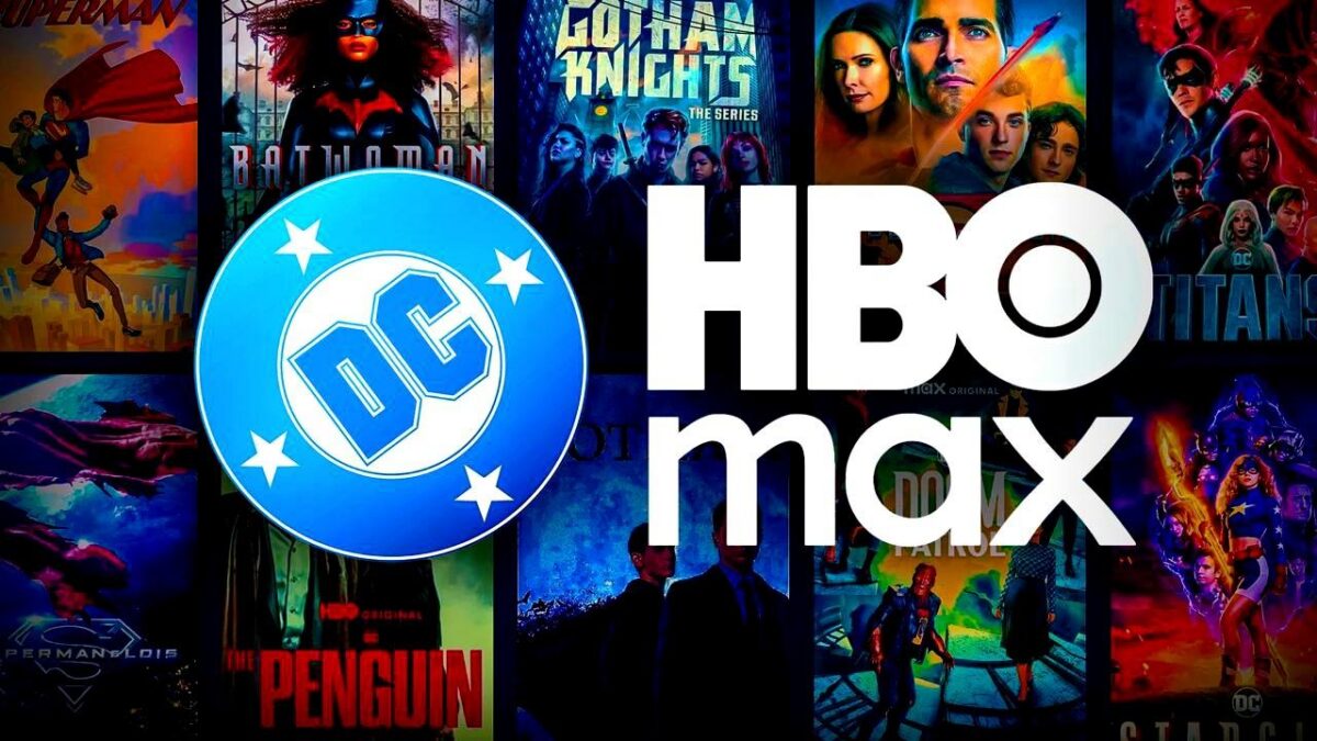 DC and HBO Max symbols
