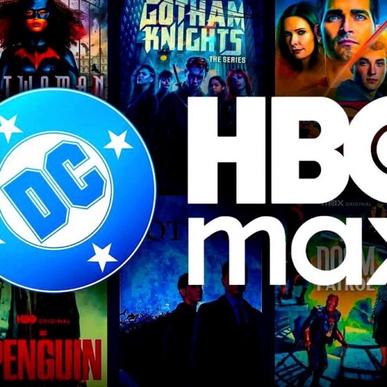 DC and HBO Max symbols