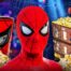Spider-Man Brand New Day popcorn Buckets, Spider-Man in mask.