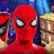 Spider-Man Brand New Day popcorn Buckets, Spider-Man in mask.
