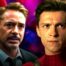 Robert Downey Jr. as Tony Stark & Tom Holland as Peter Parker.