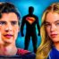Superman, Supergirl, Krypton logo