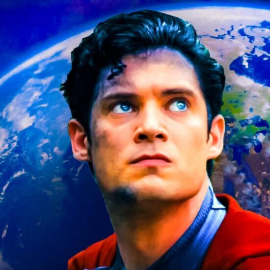 Superman, played by David Corenswet