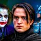 Robert Pattinson's Batman, Joker, Batman from Dark Knight