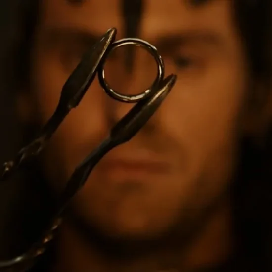 Key Art for The Rings of Power season 3 features Sauron holding the One Ring.