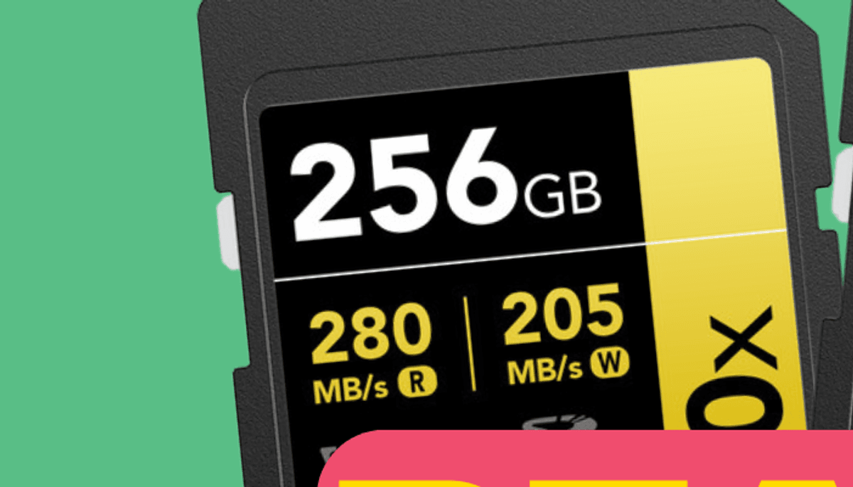These On-Sale Lexar SD Cards Can Help You Prepare to Take on Bigger (and Better) Projects