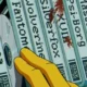 Morph looks at mysterious DVDs in the Weapon X base.