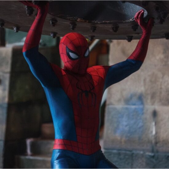 Is there any good reason for Spider-Man to eat this much Little Caesars?