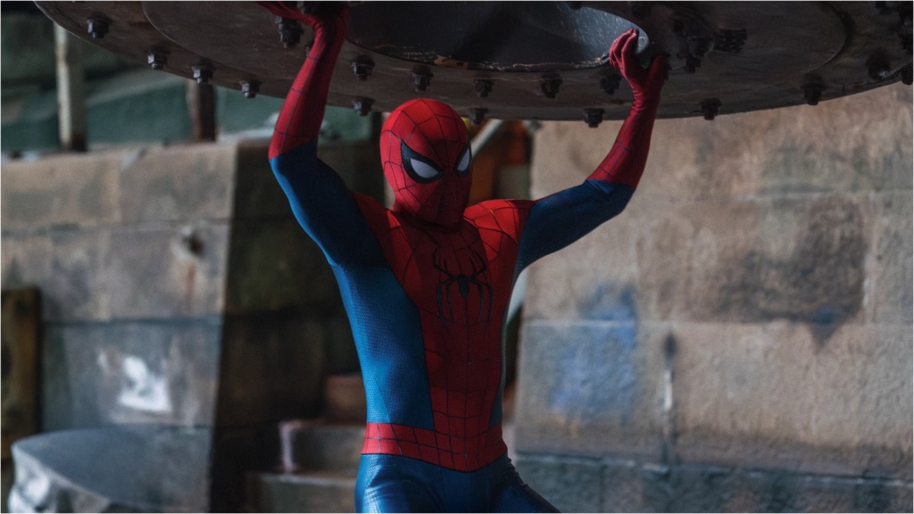 Is there any good reason for Spider-Man to eat this much Little Caesars?