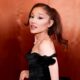 Ariana Grande at the 83rd Annual Golden Globes held at The Beverly Hilton on January 11, 2026 in Beverly Hills, California. (Photo by Christopher Polk/2026GG/Penske Media via Getty Images)
