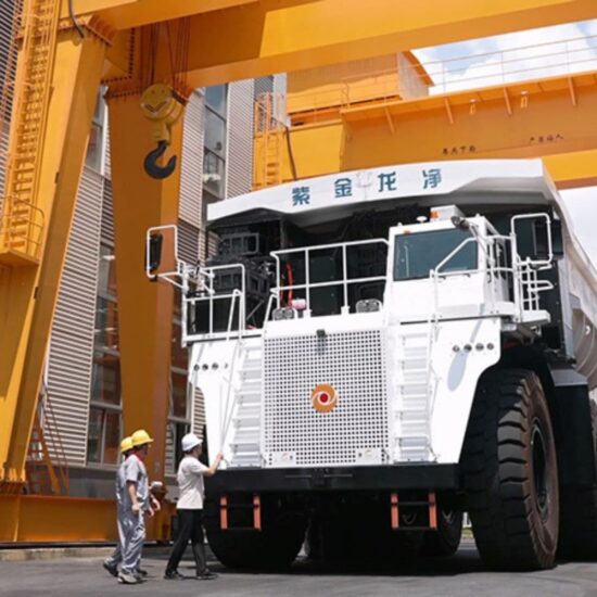 Zijin Longking electric mining truck
