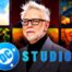 DC Studios logo, James Gunn, DCU projects.