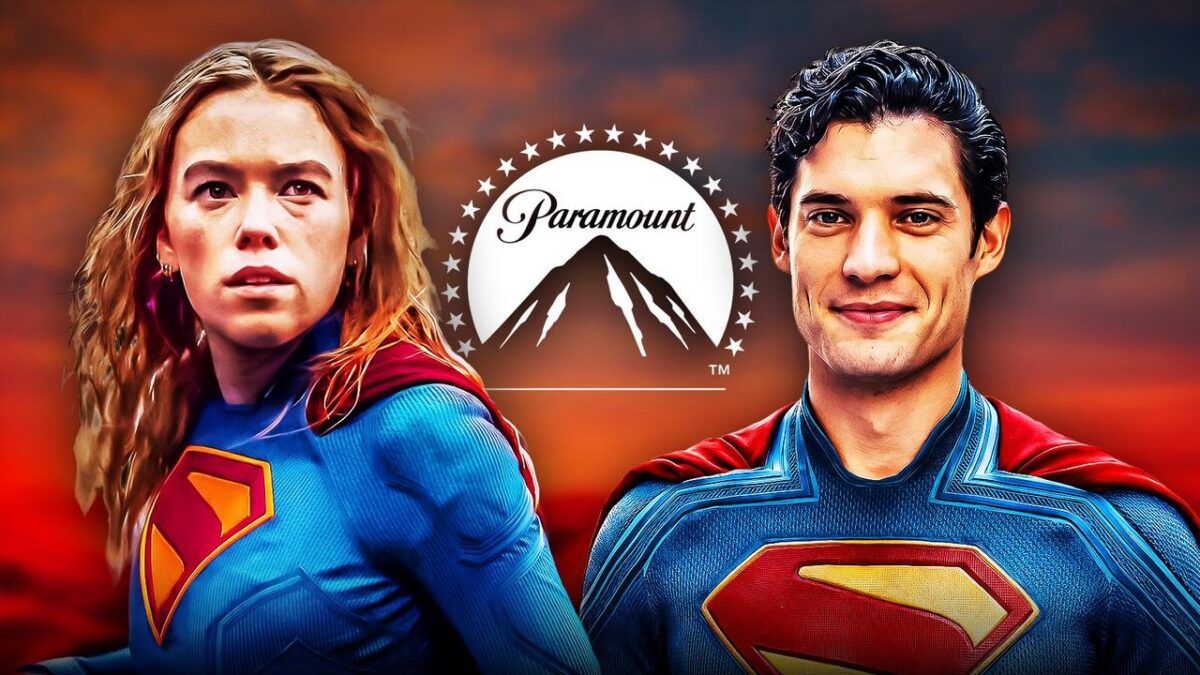 Supergirl, Paramount Logo, Superman.
