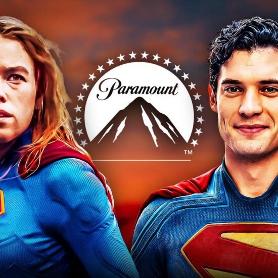 Supergirl, Paramount Logo, Superman.