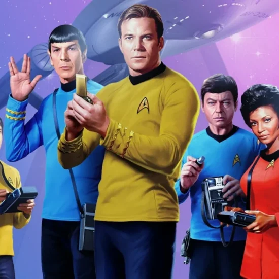 The poster for The Sixty Year Mission Star Trek documentary