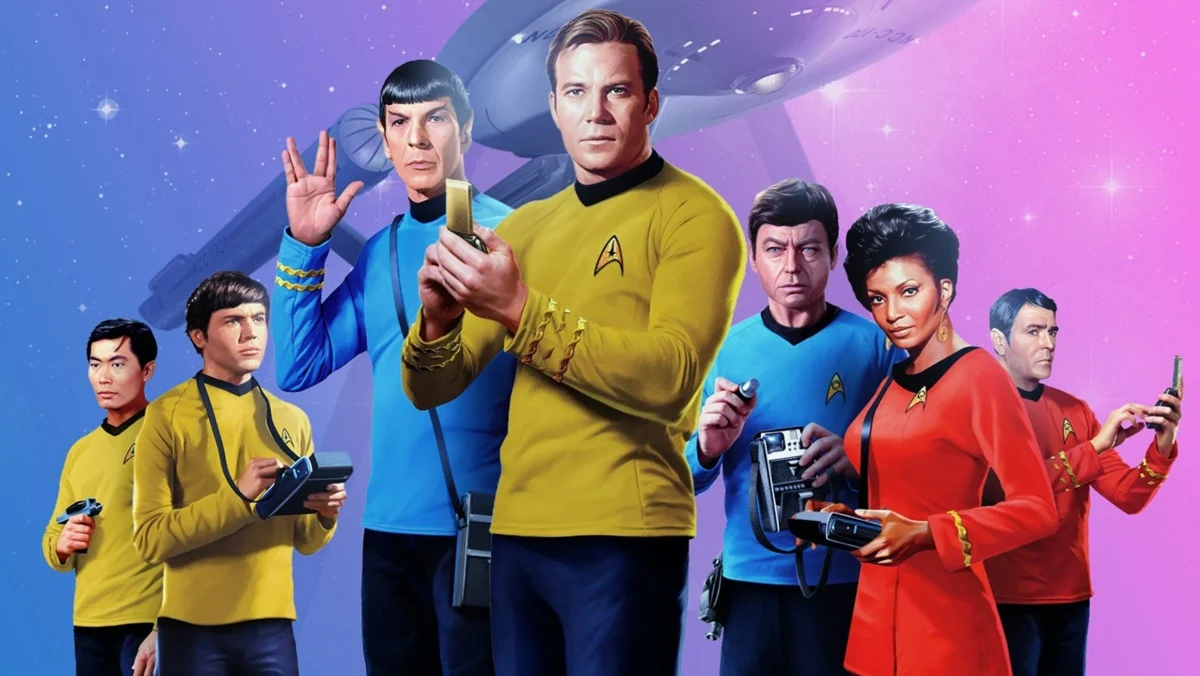 The poster for The Sixty Year Mission Star Trek documentary