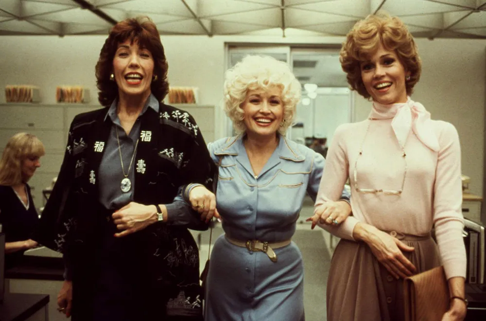Nine to Five, (aka 9 TO 5), Lily Tomlin, Dolly Parton, Jane Fonda, 1980.