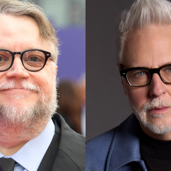 Guillermo del Toro and James Gunn.