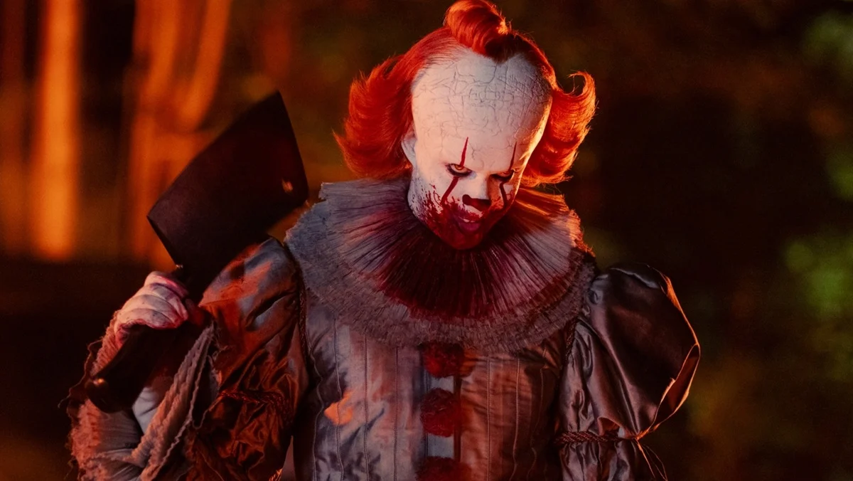 Bill Skarsgard as Pennywide in It: Welcome to Derry.