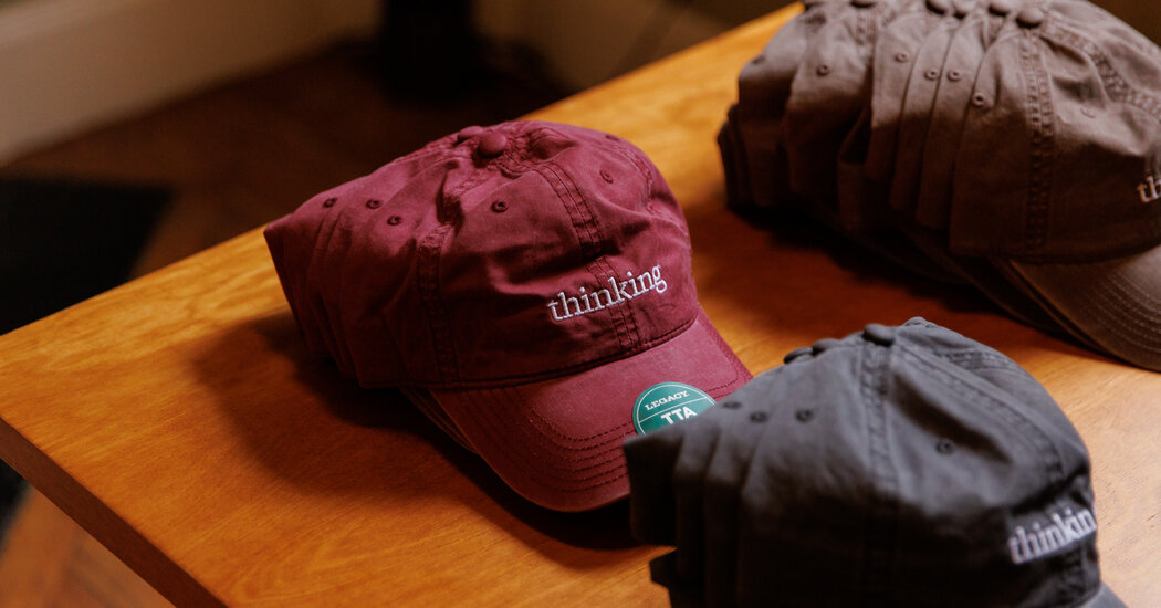 If You Can’t Beat A.I., Outdress It, Tech Firms and Their Swag Say