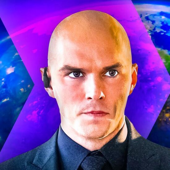 Lex Luthor, played by Jesse Eisenberg, in the DCU