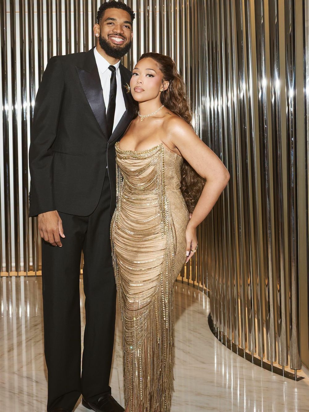 Jordyn Woods shares stunning moments from her wedding to Karl-Anthony Towns