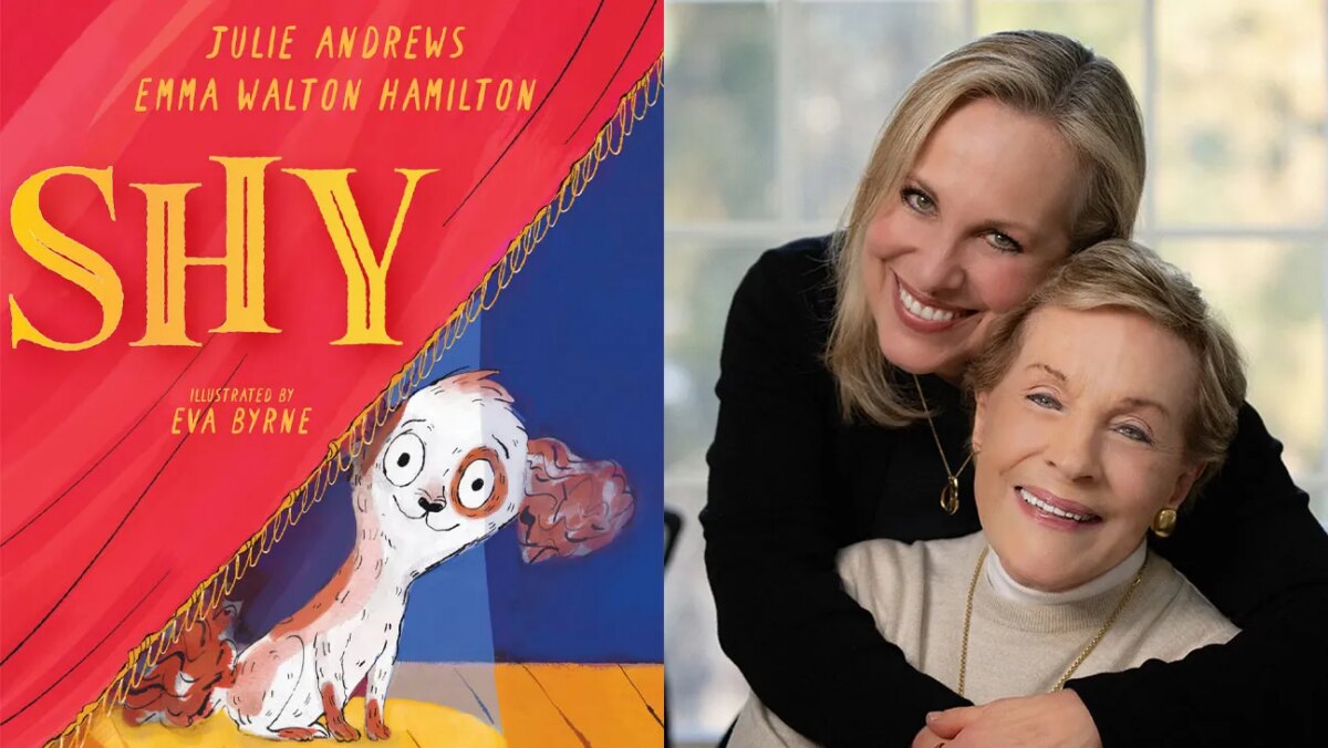 Julie Andrews and Emma Walton Hamilton; ‘Shy’ Book Cover