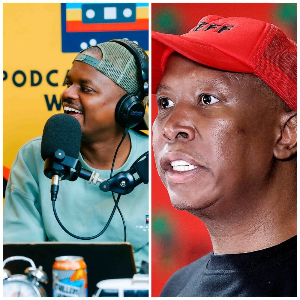 Julius Malema criticises MacG's Podcast for depoliticising South Africa's youth