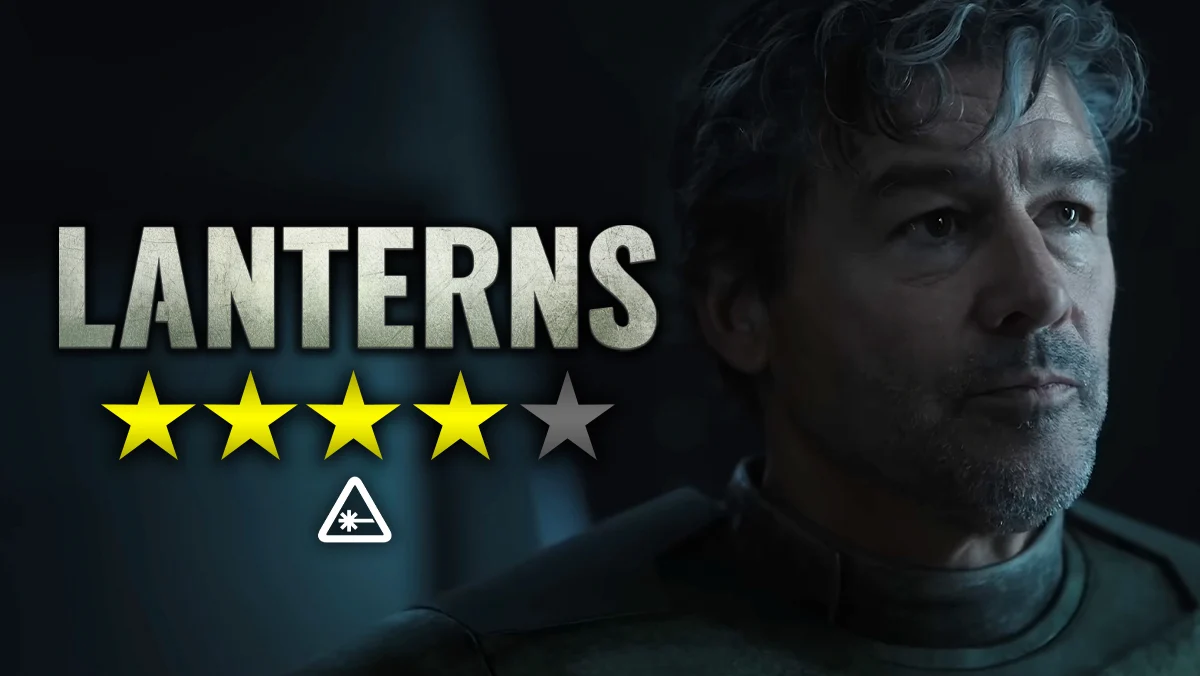 Aaron Pierre and Kyle Chandler as John Stewart and Hal Jordan in HBO Max