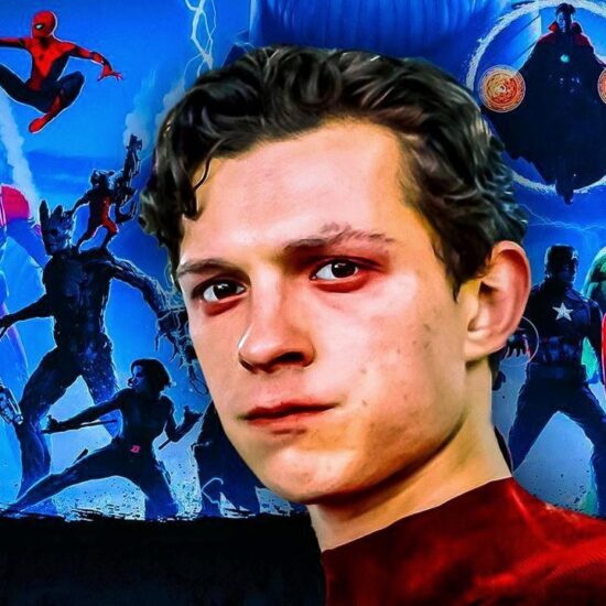 MCU heroes, Spider-Man face