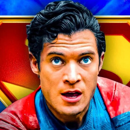 David Corenswet as Superman close up