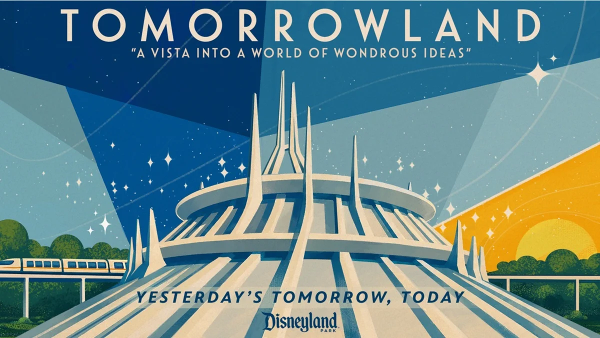 The D23 Expo announcement image for Disneyland