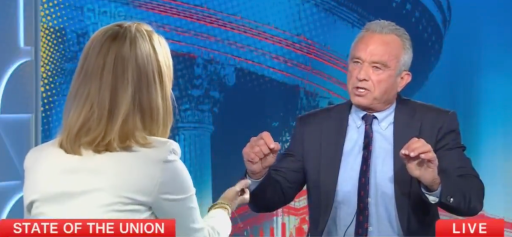 RFK Jr. Clashes With CNN's Dana Bash Over Covid, Vaccines & Fauci