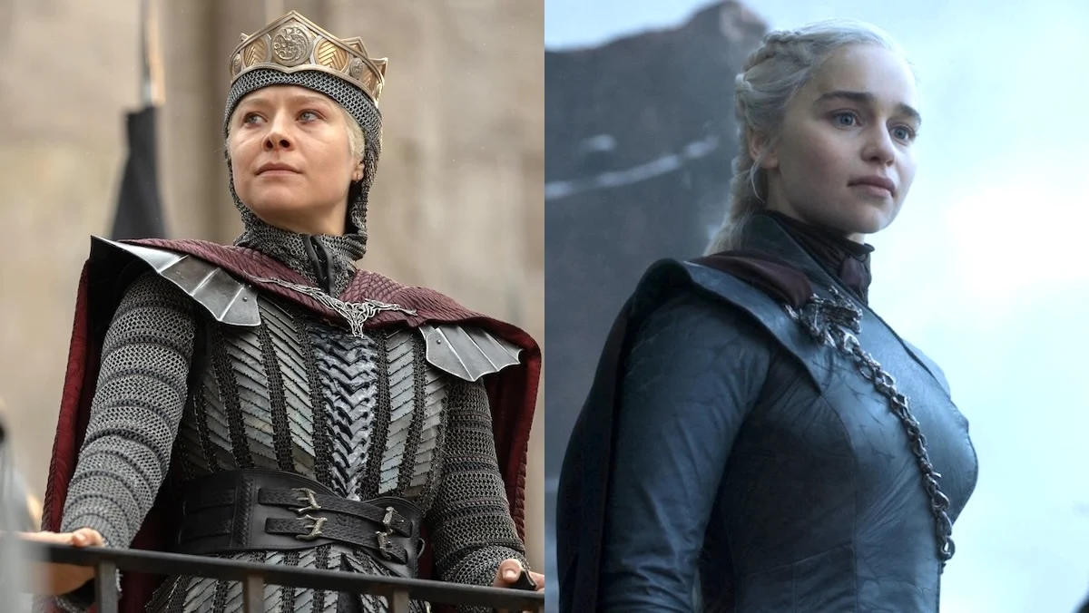 Rhaenyra's Descent Into Madness in HOUSE OF THE DRAGON Mirrors Daenerys
