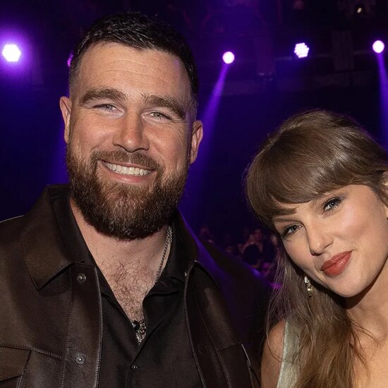 Travis Kelce and Taylor Swift.